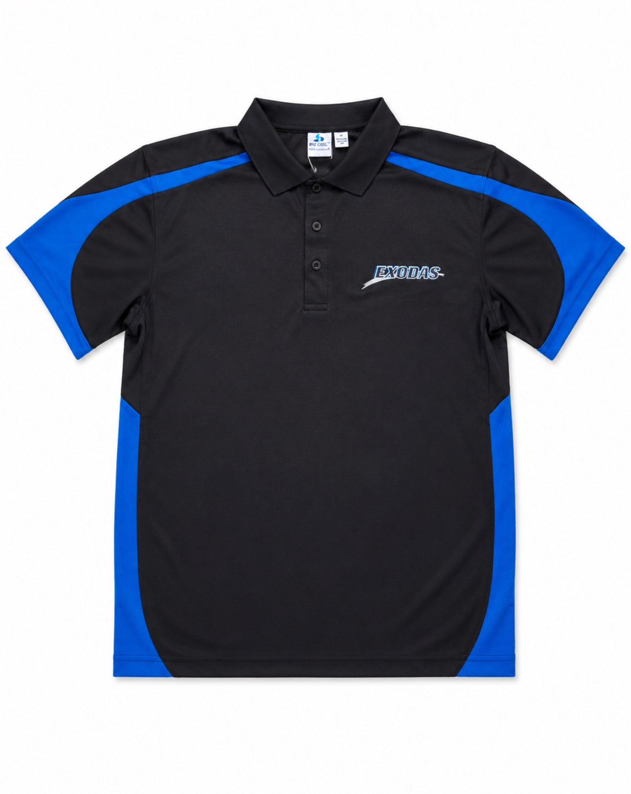 BLACK/ROYAL TALON POLO