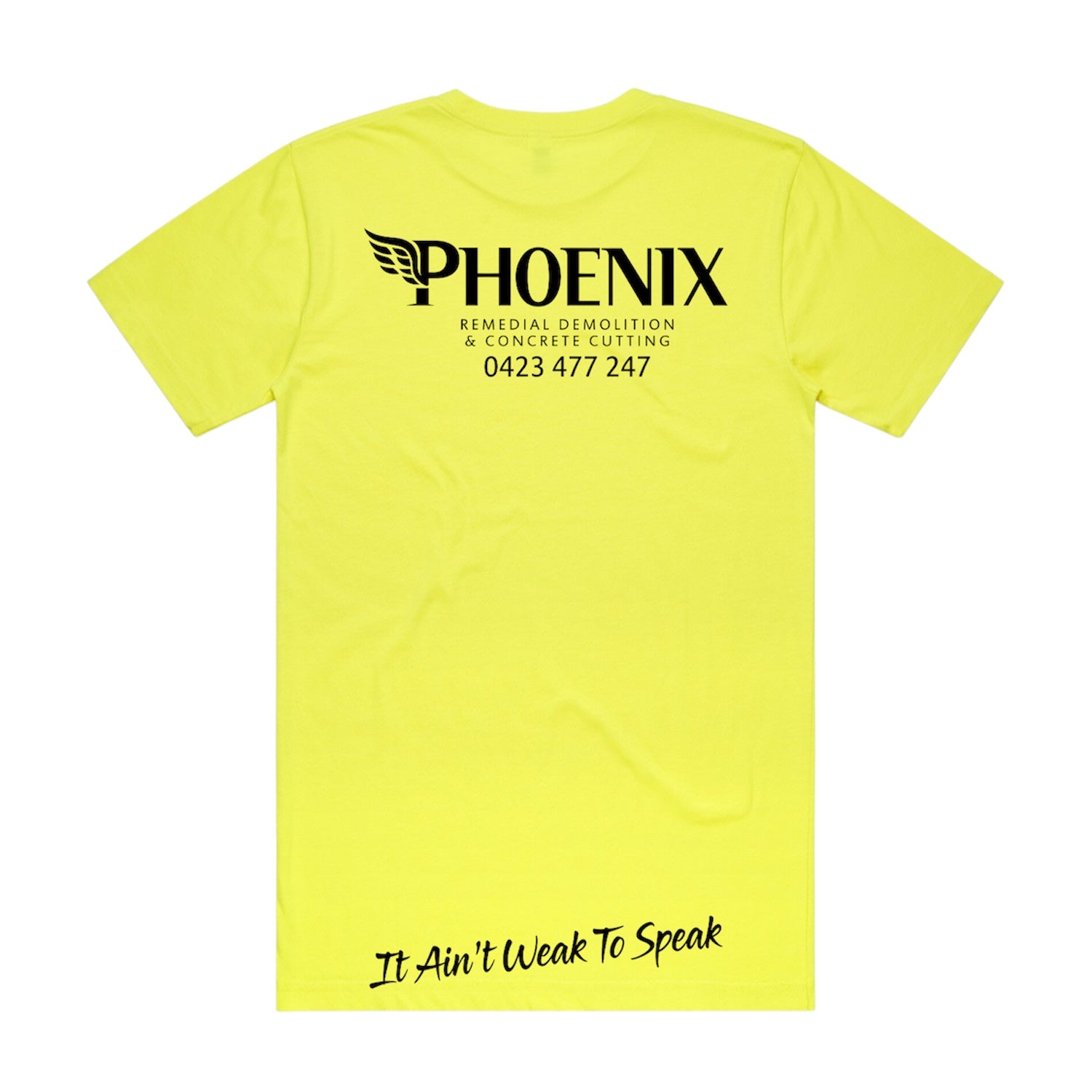 Block safety tee 5050F yellow