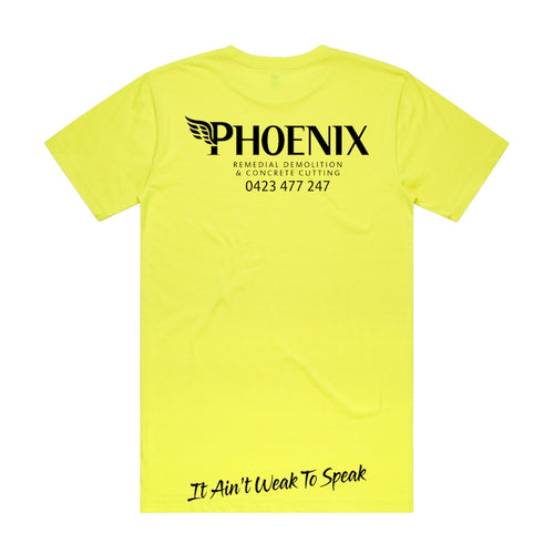 Block safety tee 5050F yellow