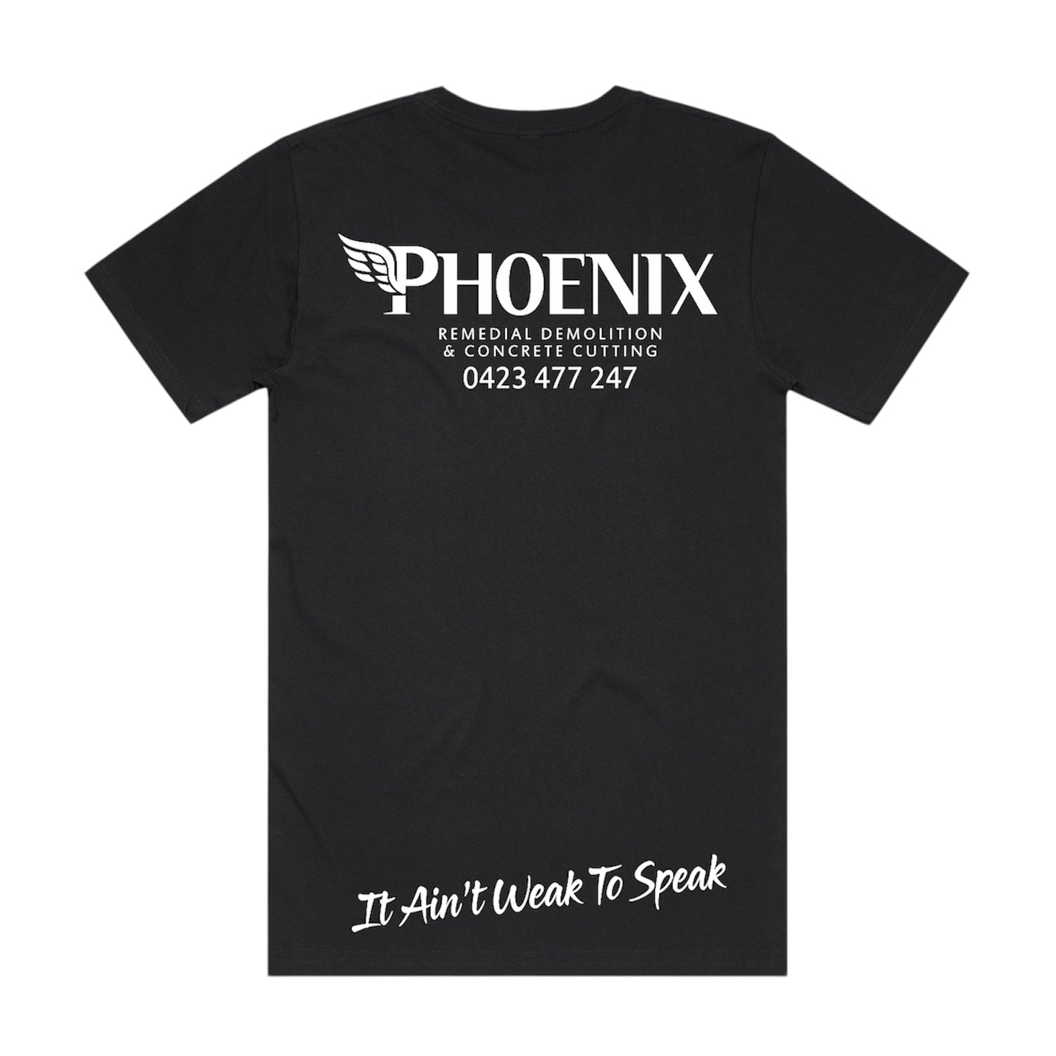 Block tee 5050 black