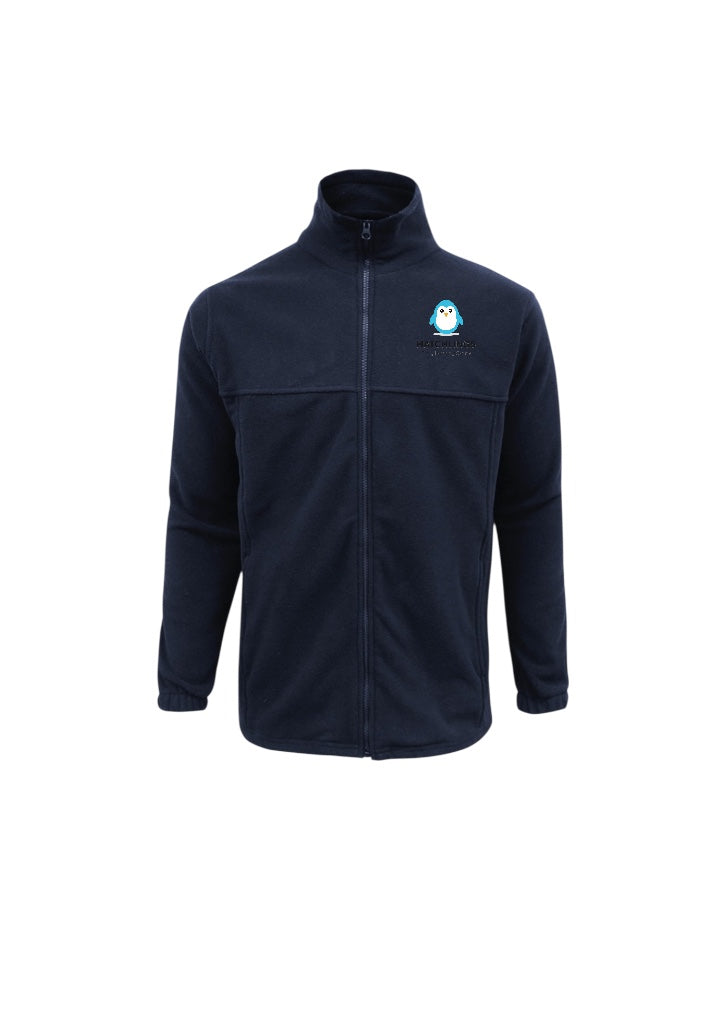 Mens micro fleece zip jacket navy Rochdale
