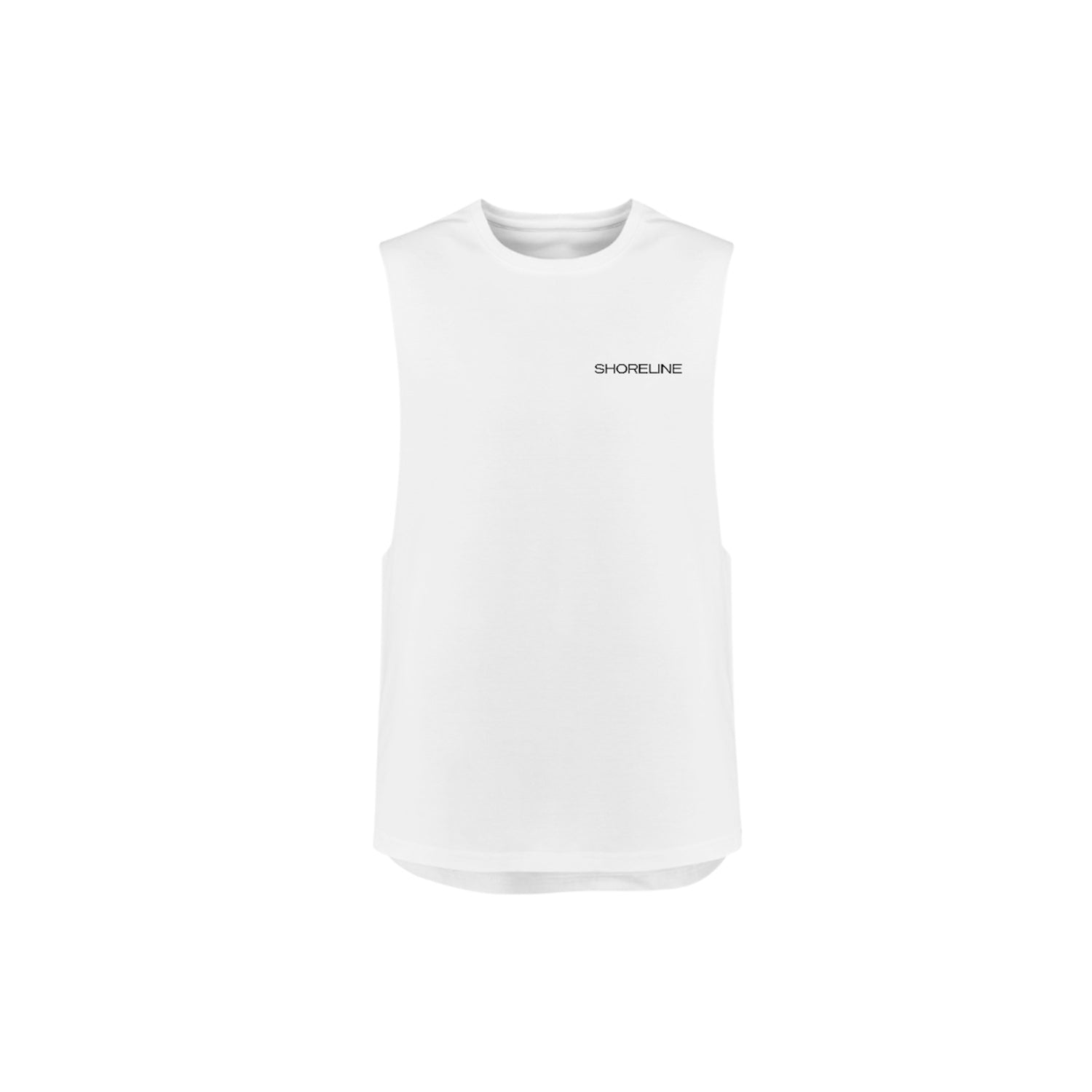 SHORELINE WHITE SINGLET