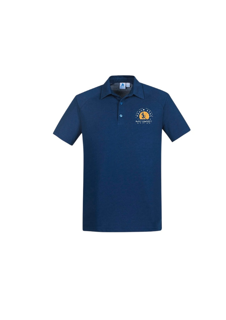 Mens Byron polo shirt - steel blue Cabarita