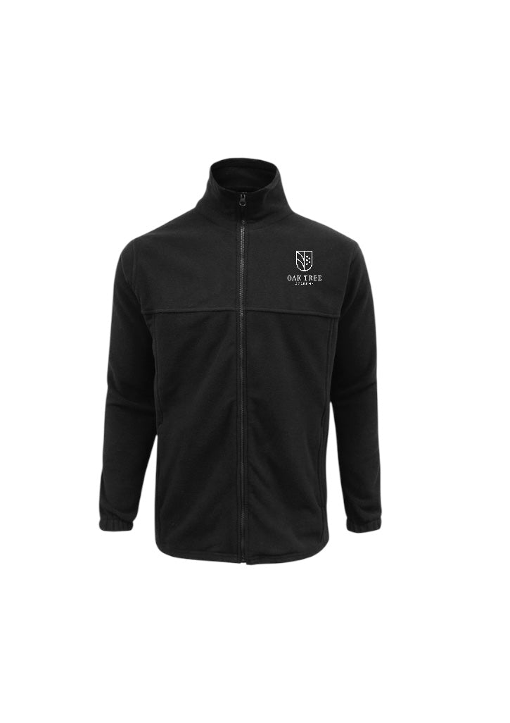 Mens fleece jacket - black Bracken ridge