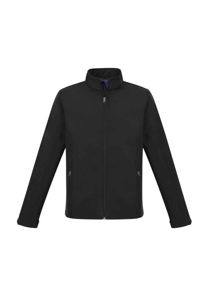 Mens apex soft shell jacket black