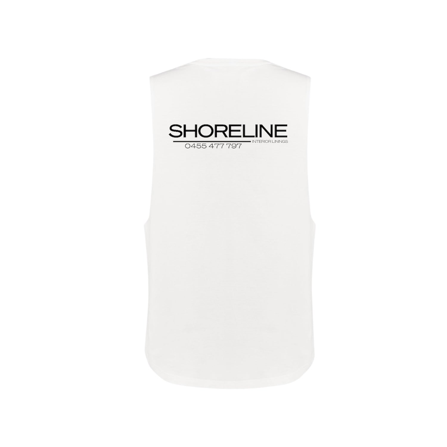 SHORELINE WHITE SINGLET