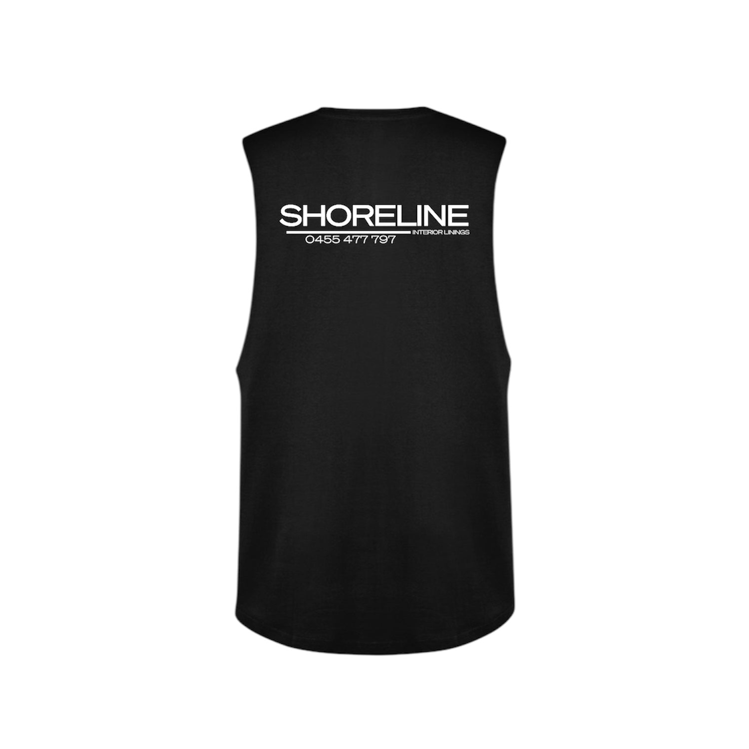 SHORELINE BLACK SINGLET