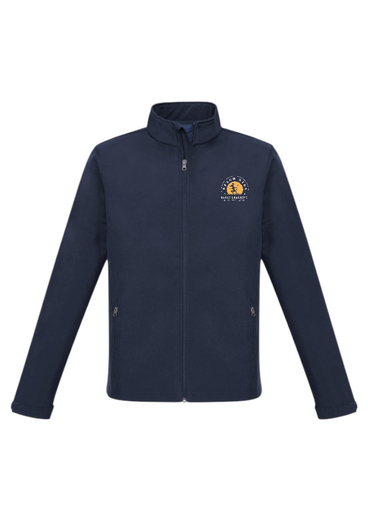 Mens Apex soft shell jacket navy Cabarita