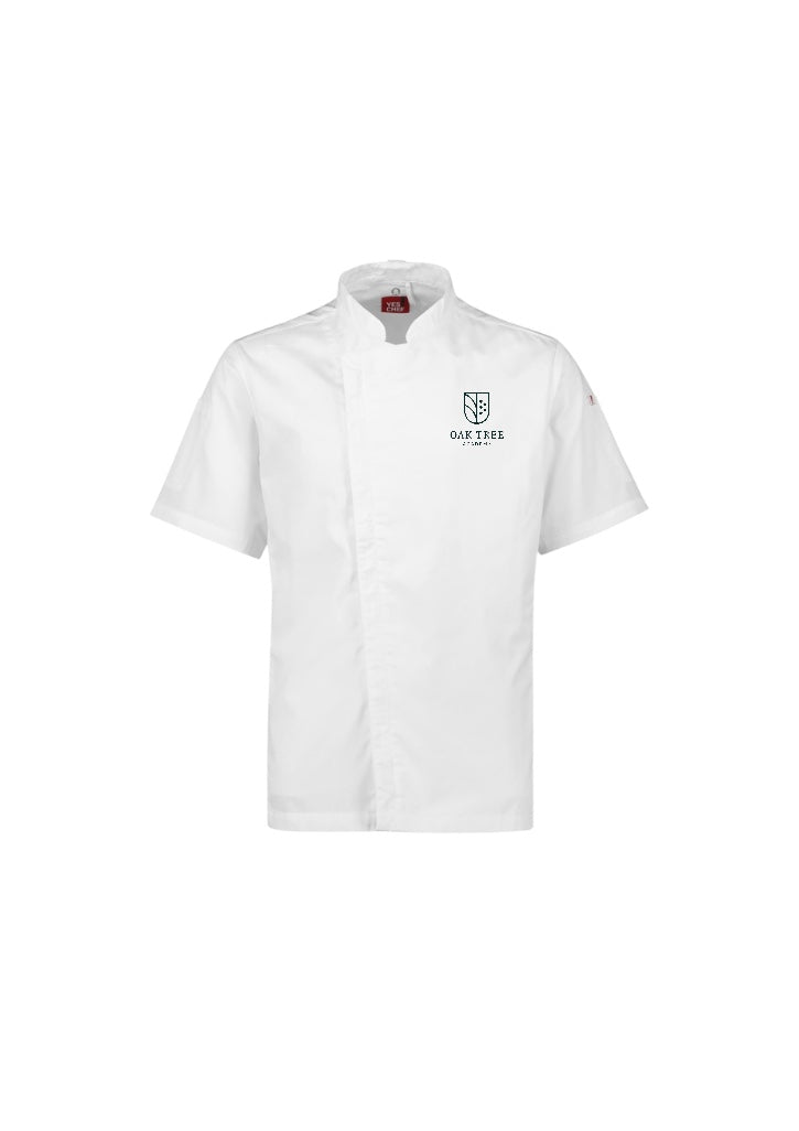 Mens chef jacket white Bracken ridge