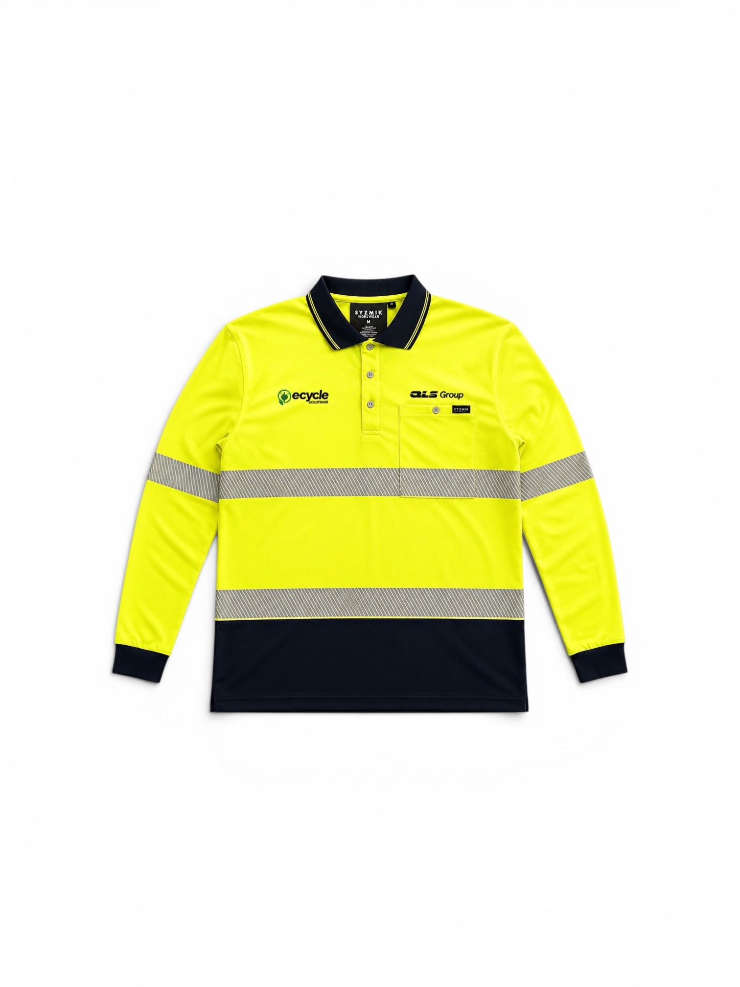 Unisex Hi Vis Segmented Tape Long Sleeve Polo

ZH530
