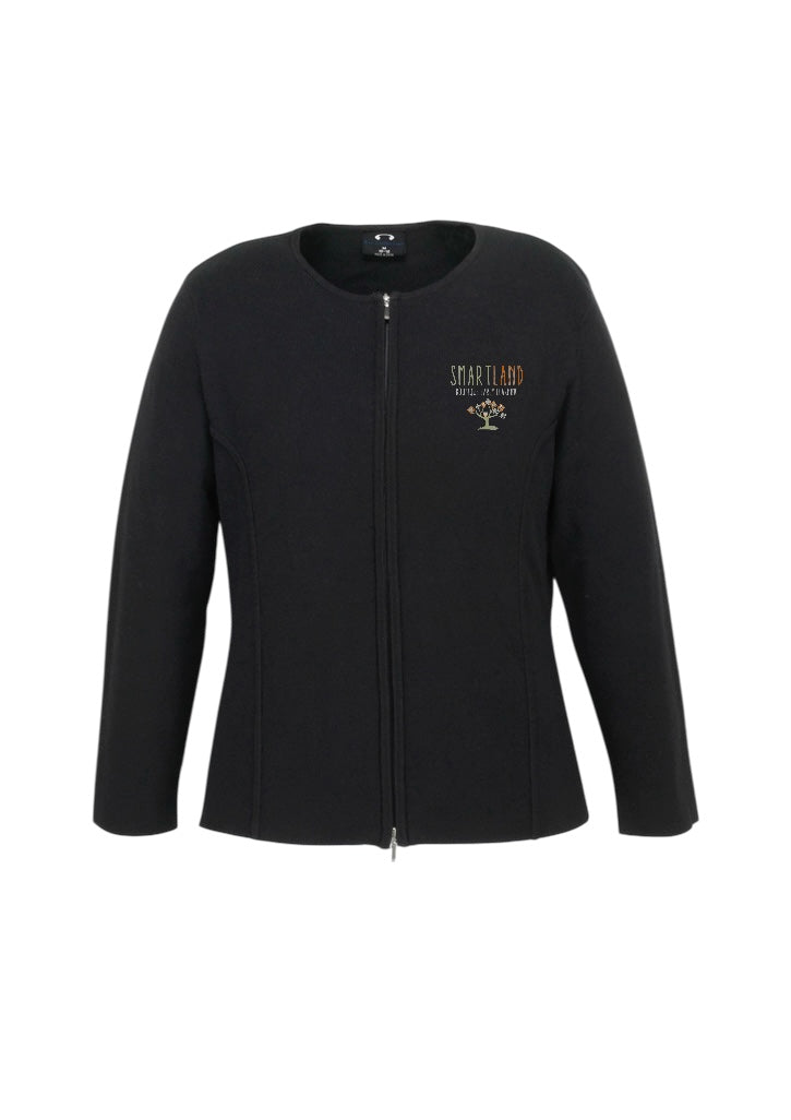 Black Ladies Zip Cardigan Port Macquarie