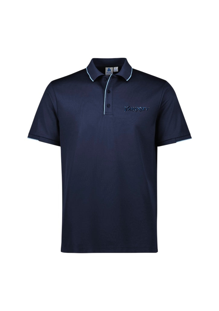 MENS POLO P313MS NAVY/ SKY