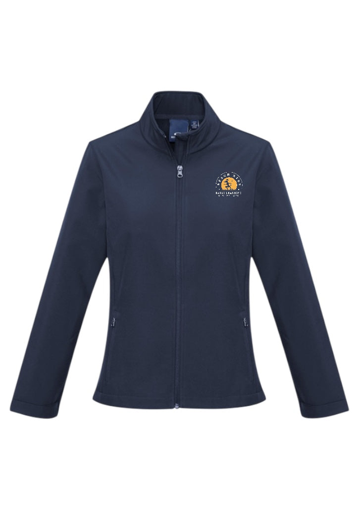 Ladies Apex soft shell jacket navy Cabarita