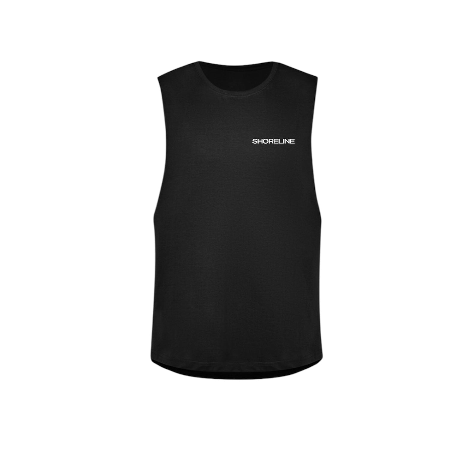 SHORELINE BLACK SINGLET