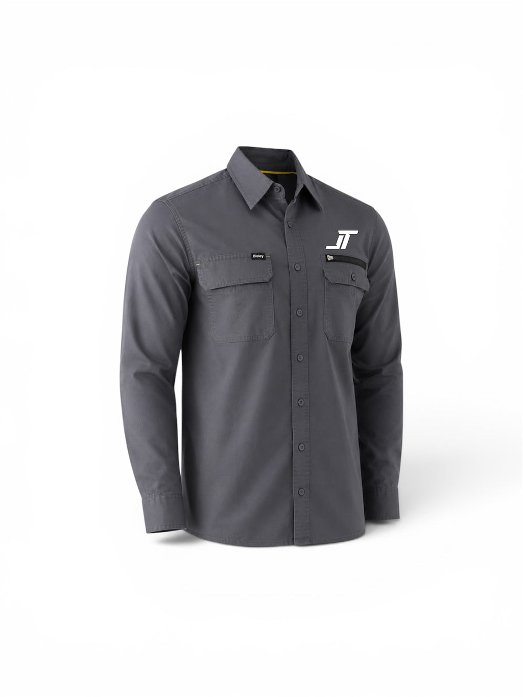 Flex and Move Utility L/S Work Shirt - Charcoal