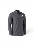 Flex and Move Utility L/S Work Shirt - Charcoal