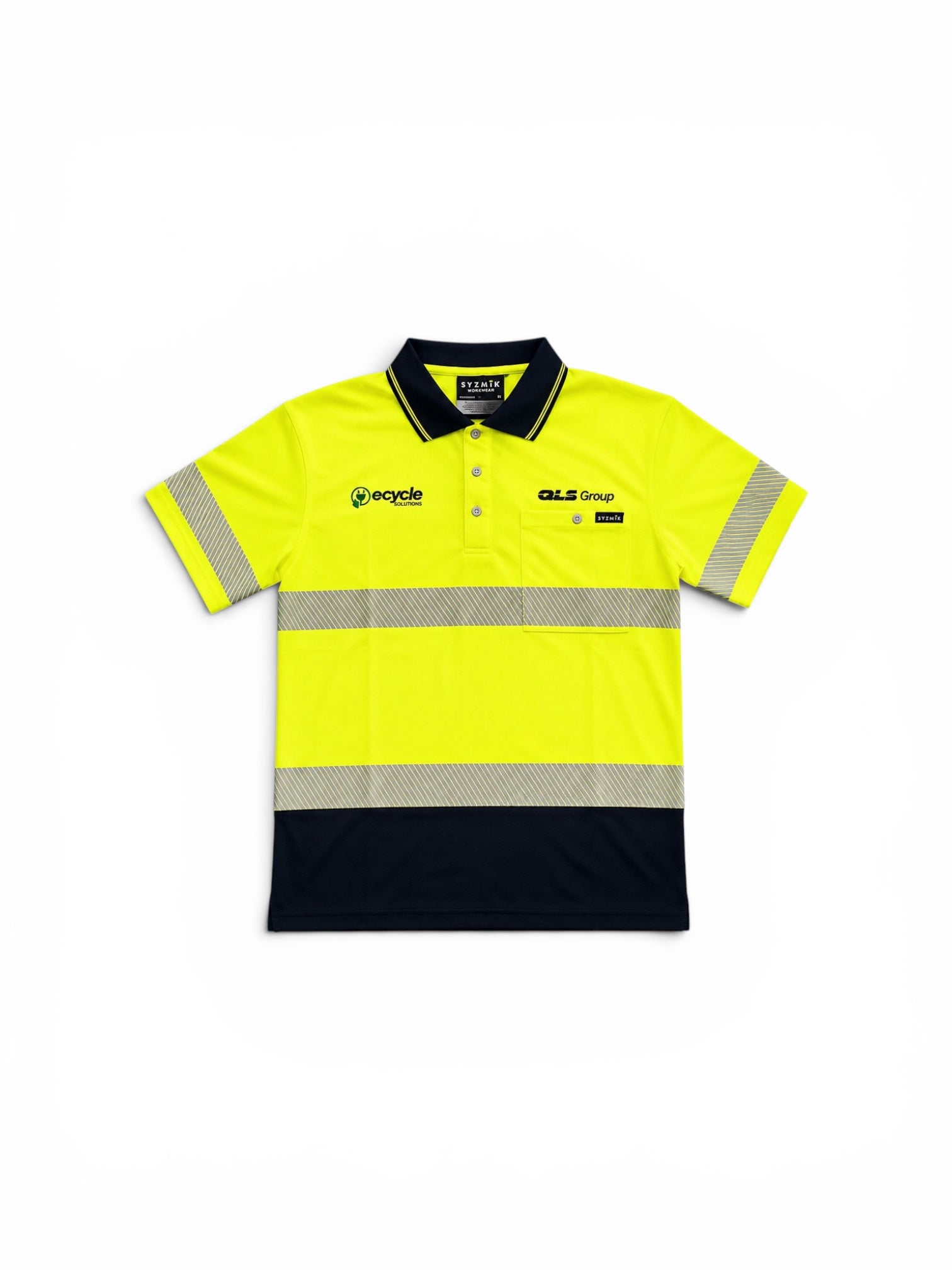 Unisex Hi Vis Segmented Tape Short Sleeve Polo

ZH535